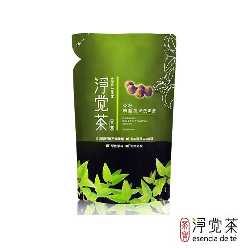 茶寶 Teapower 淨覺茶 茶籽碗盤蔬果洗潔液補充包700ml