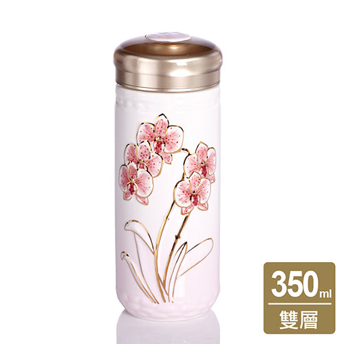 乾唐軒活瓷 皇家駿馬隨身杯 / 大 / 雙層 / 2色 350ml
