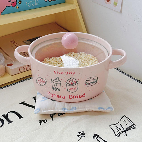 家居生活雜貨舖 速食塗鴉泡麵碗餐具組