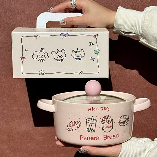 家居生活雜貨舖 速食塗鴉泡麵碗餐具組