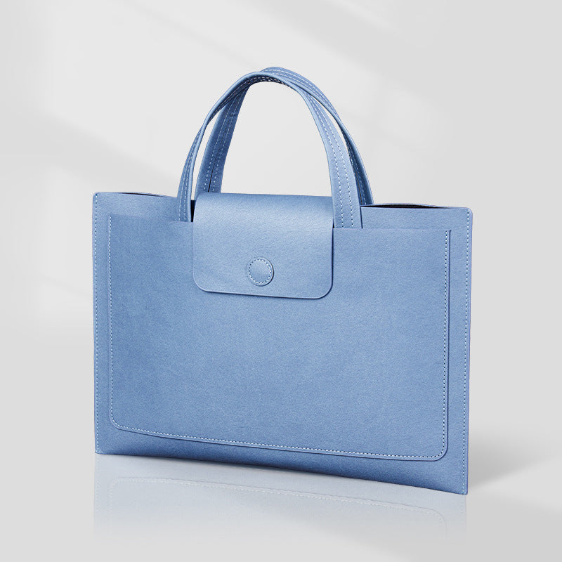 創意小物館 A4手提暗釦文件袋