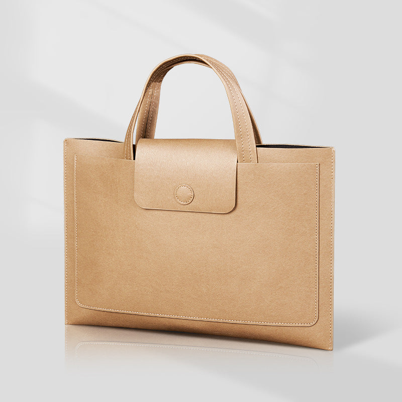 創意小物館 A4手提暗釦文件袋