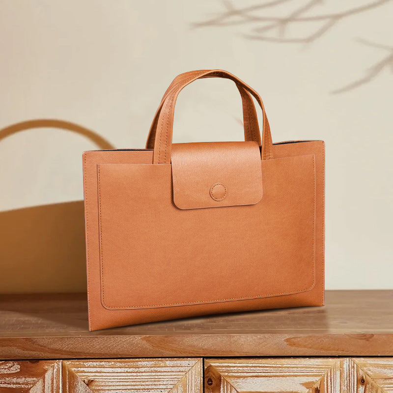 創意小物館 A4手提暗釦文件袋