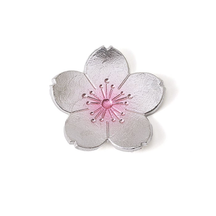 日本 能作 小小心意筷架 - 櫻 （櫻花花朵2入）