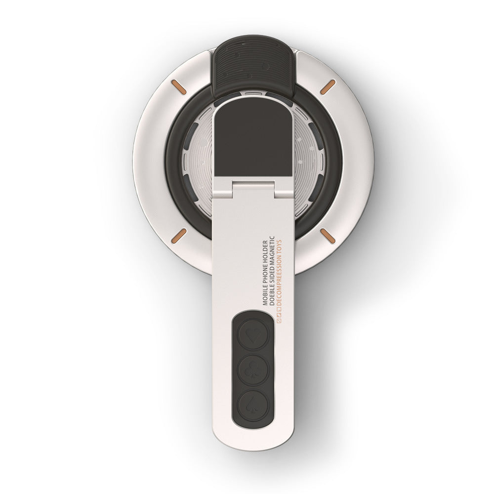 創意小物館 磁吸摺疊指環手機支架