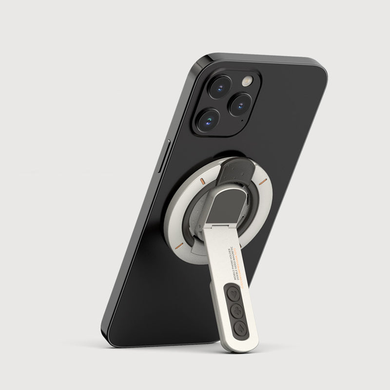 創意小物館 磁吸摺疊指環手機支架