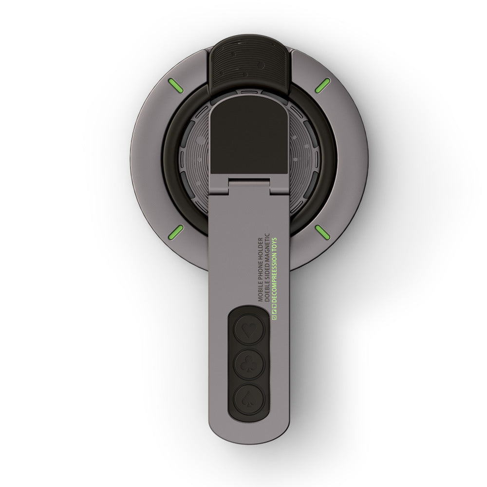 創意小物館 磁吸摺疊指環手機支架