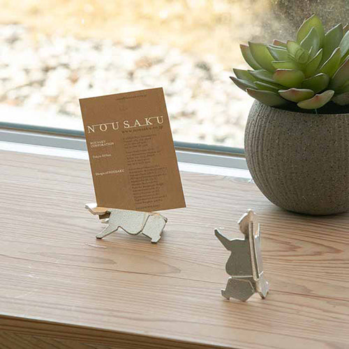 能作 相撲力士純錫筷架 - 兩入