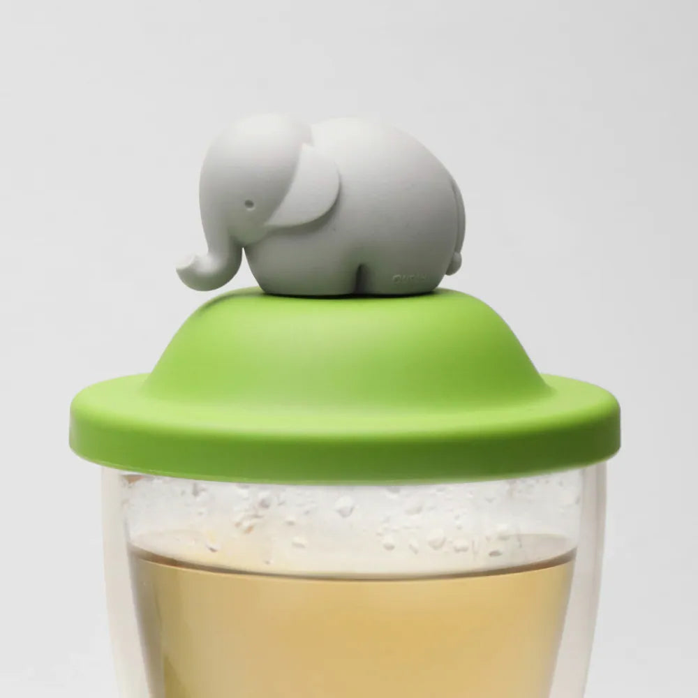 QUALY 雙層附蓋玻璃杯 (4款)