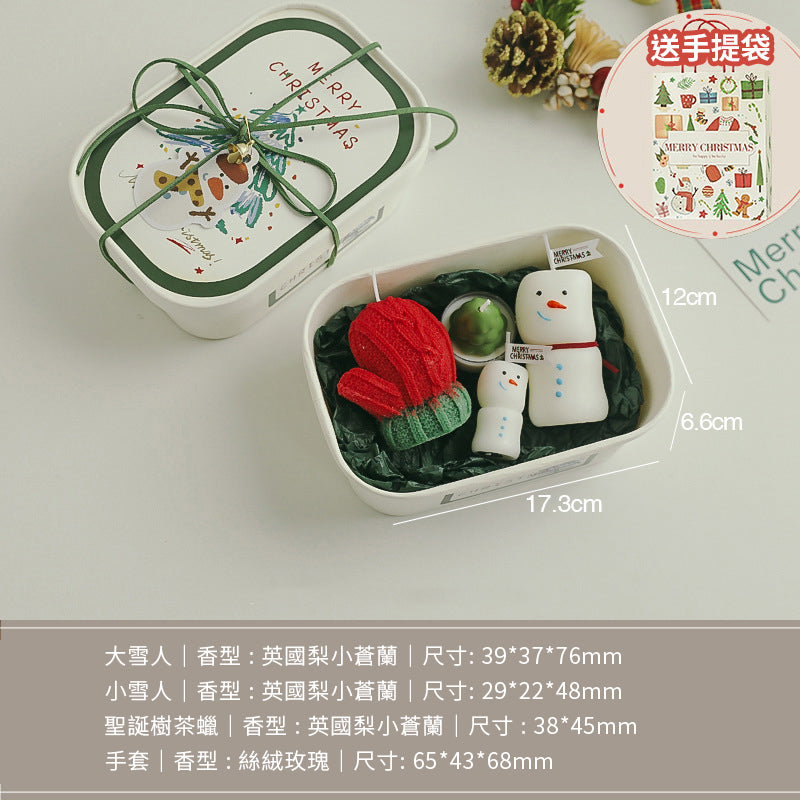 創意小物館 聖誕蠟燭禮物套組