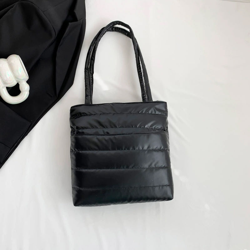 家居生活雜貨舖 休閒鋪棉肩背包