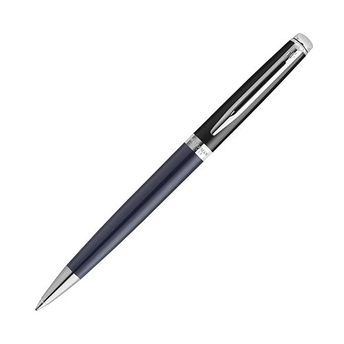 WATERMAN 威迪文 雋雅黑藍白夾 原子筆