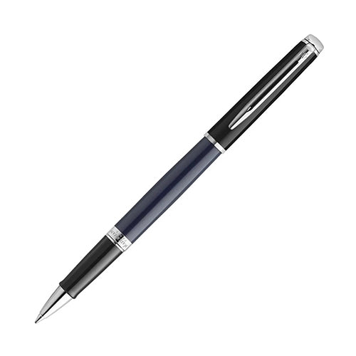 WATERMAN 威迪文 雋雅黑藍白夾 鋼珠筆