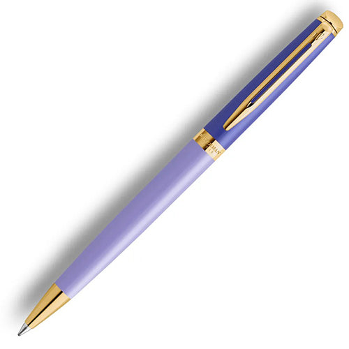 WATERMAN 威迪文 雋雅系列 真彩 紫色金夾 原子筆
