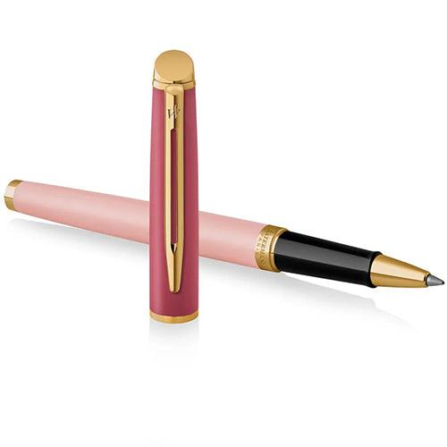 WATERMAN 威迪文 雋雅系列 真彩 粉色金夾 鋼珠筆