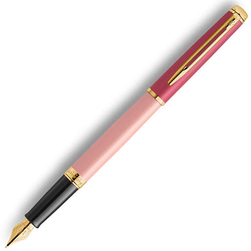 WATERMAN 威迪文 雋雅系列 真彩 粉色金夾 鋼筆