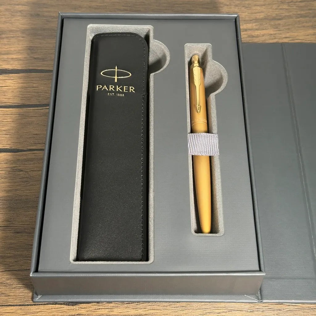 PARKER 派克 喬特XL系列限定款原子筆 真皮筆套禮盒