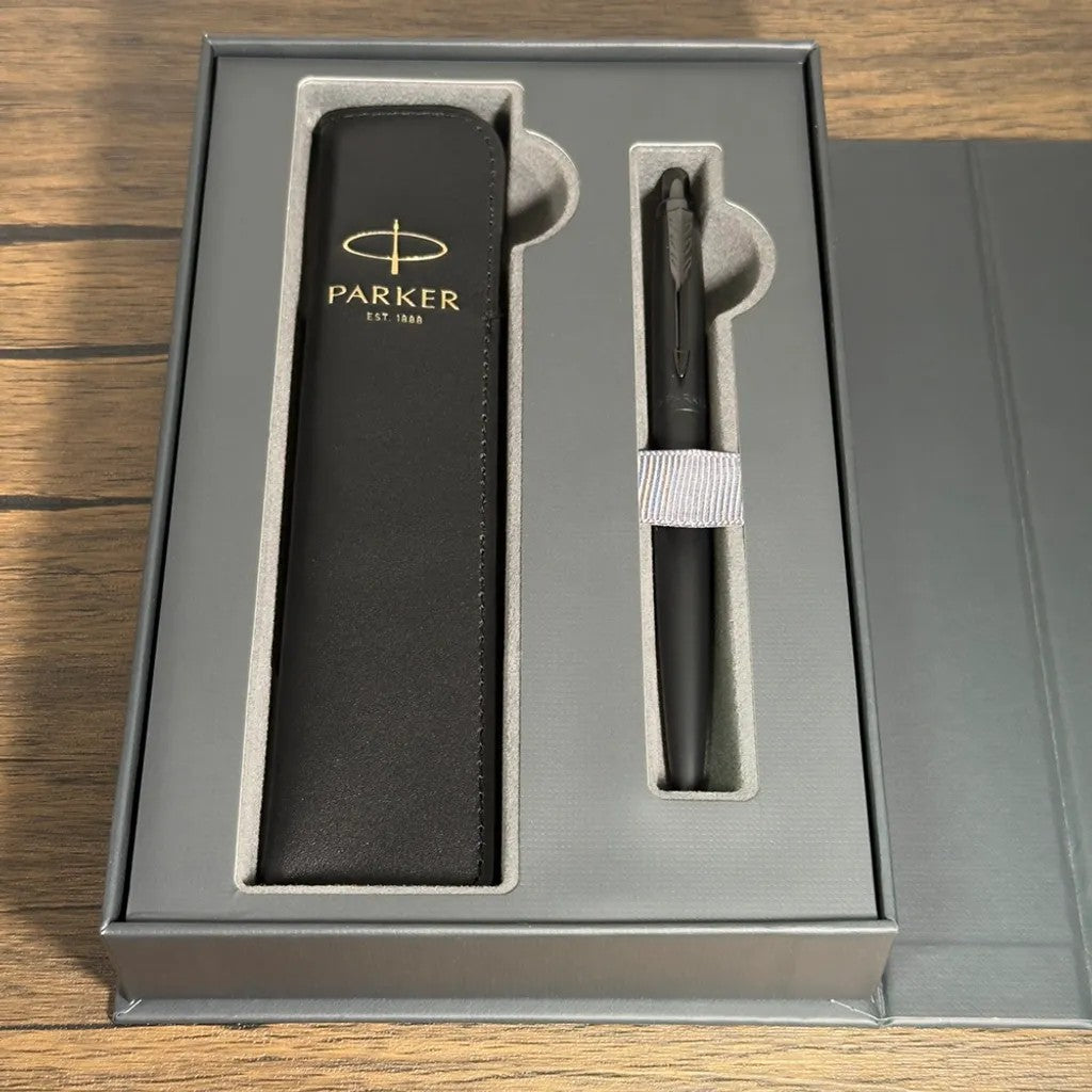 PARKER 派克 喬特XL系列限定款原子筆 真皮筆套禮盒