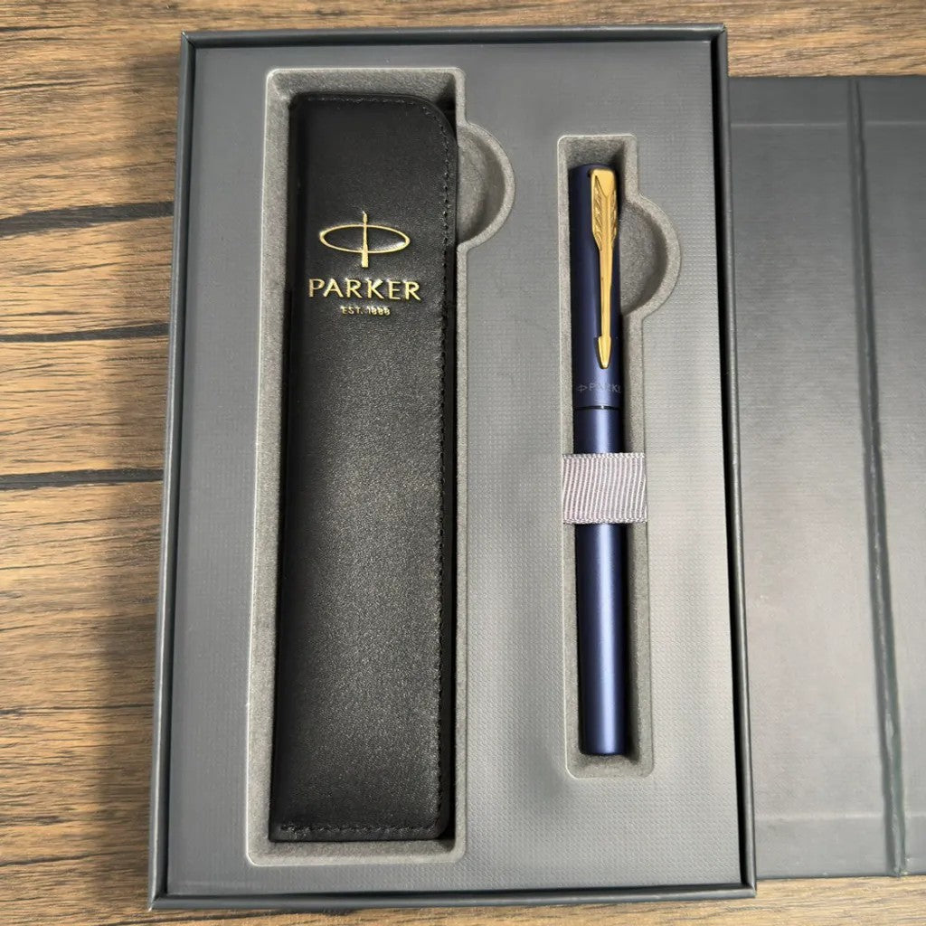 PARKER 派克 威雅XL鋼筆 真皮筆套禮盒