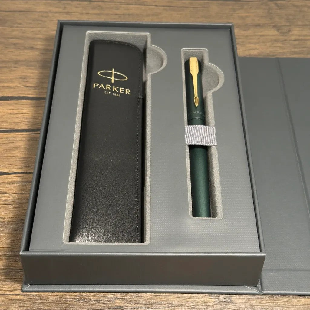 PARKER 派克 威雅XL鋼珠筆 真皮筆套禮盒