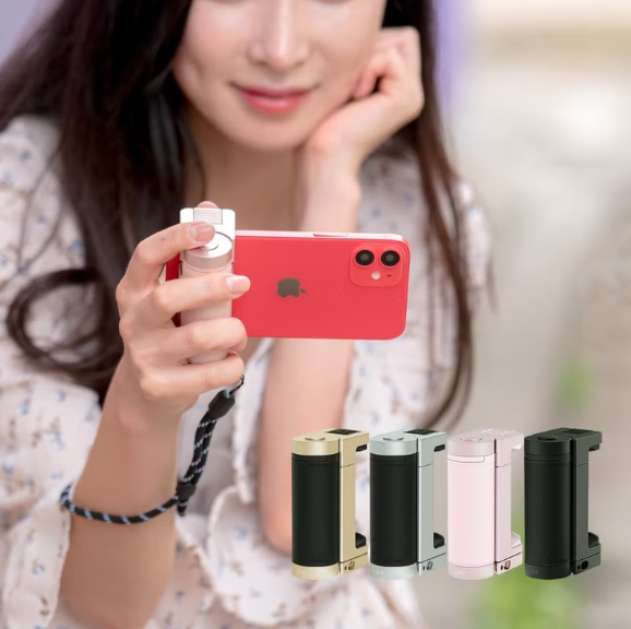 Just Mobile 【ShutterGrip 2 | 掌握街拍】翻轉藍牙握把 手機自拍神器