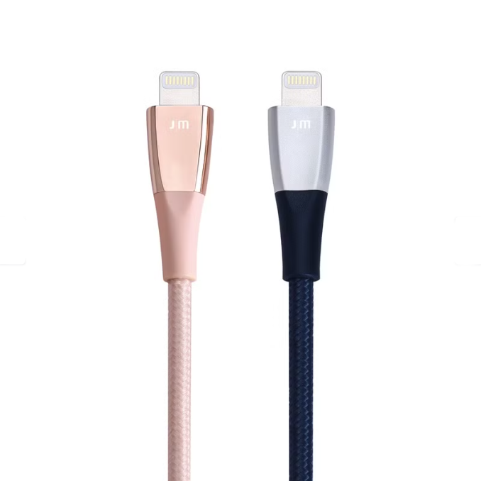 Just Mobile ZinCable 鋅合金編織 USB-A 對 Lightning 傳輸線 充電線