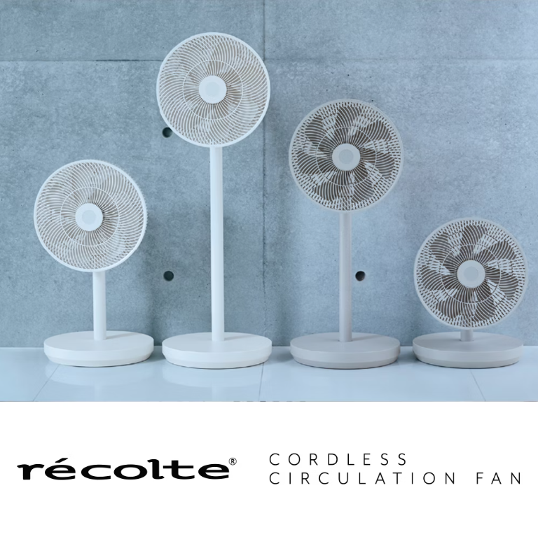 recolte Cordless Circulation Fan 無線循環電風扇RFN-2 涼小無拆扇
