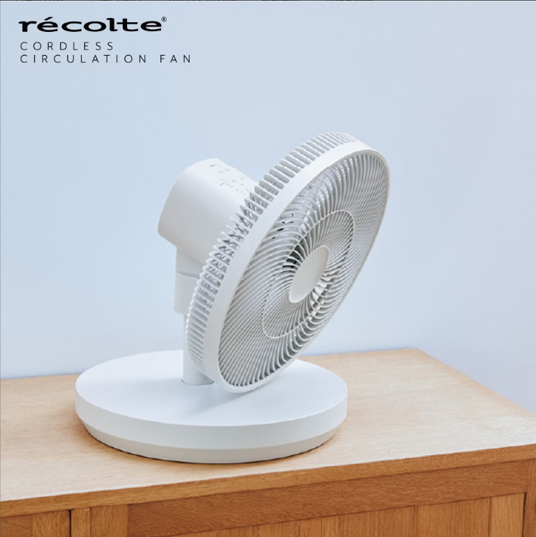 recolte Cordless Circulation Fan 無線循環電風扇RFN-2 涼小無拆扇