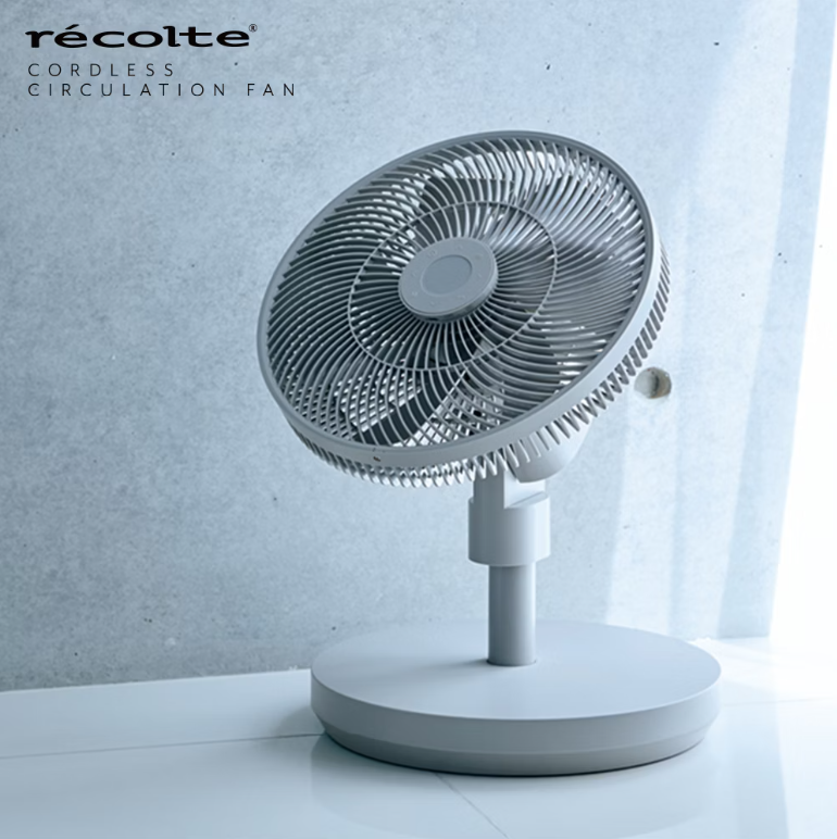 recolte Cordless Circulation Fan 無線循環電風扇RFN-2 涼小無拆扇