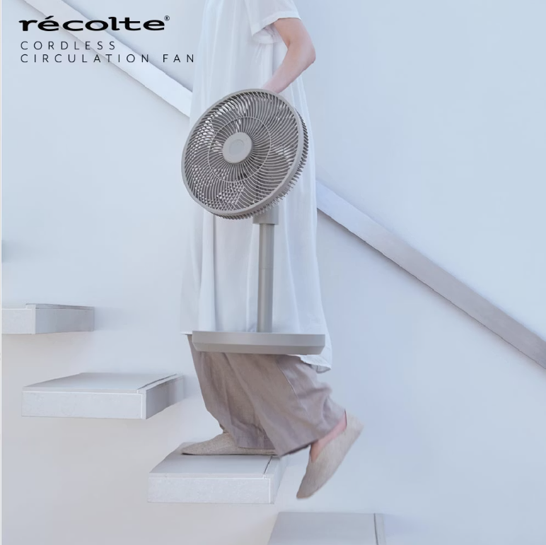 recolte Cordless Circulation Fan 無線循環電風扇RFN-2 涼小無拆扇