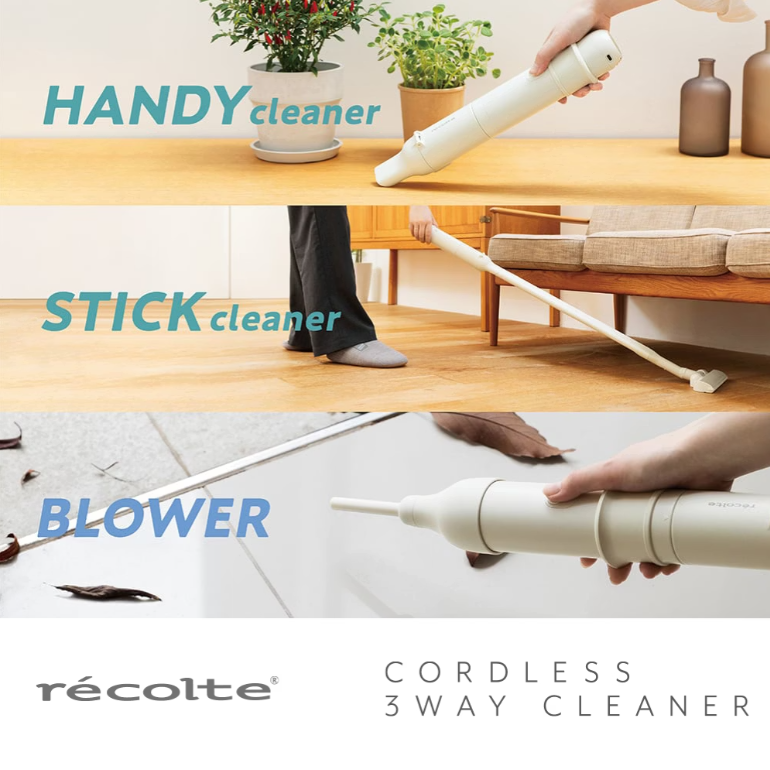 recolte Cordless 3way Cleaner 無線吸塵器 RSC-3