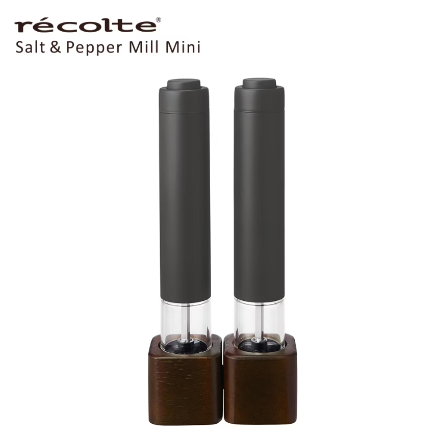 recolte Salt & Pepper Mill Mini 電動研磨器組 RMM-1