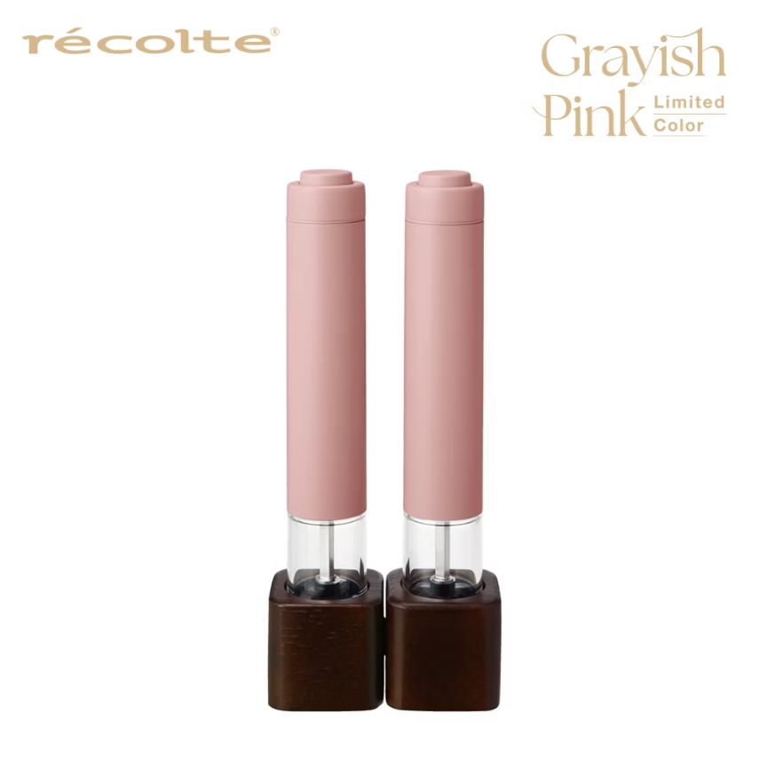 recolte Salt & Pepper Mill Mini 電動研磨器組 RMM-1