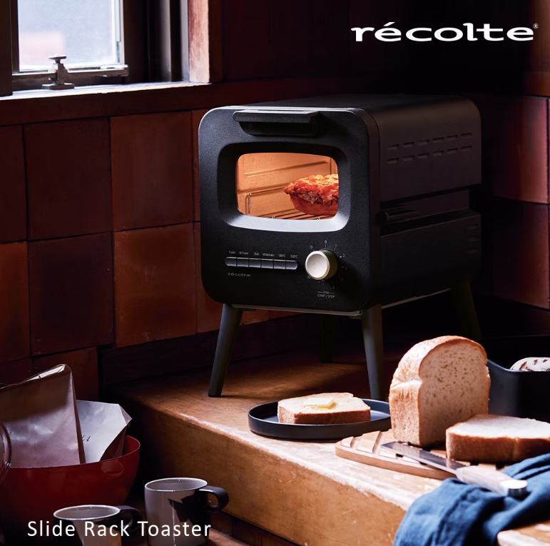 recolte Slide Rack Toaster 烤麵包機 經典烤箱 RSR-2