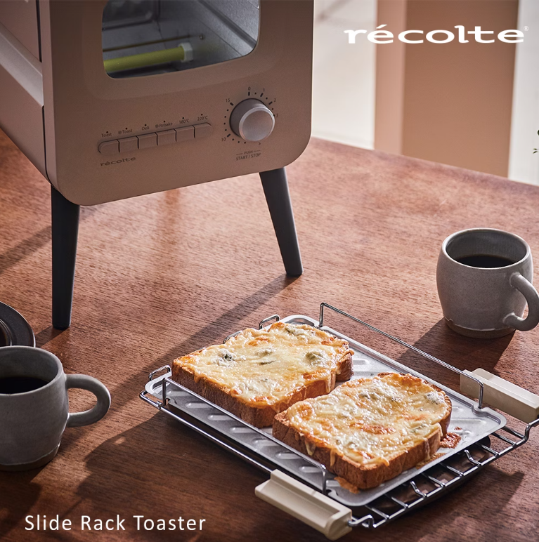 recolte Slide Rack Toaster 烤麵包機 經典烤箱 RSR-2
