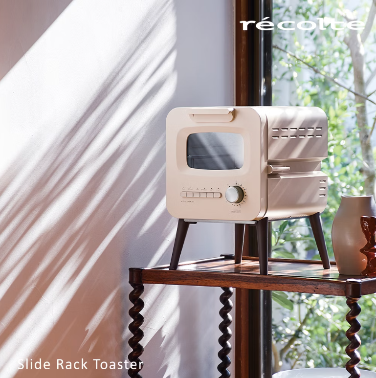 recolte Slide Rack Toaster 烤麵包機 經典烤箱 RSR-2