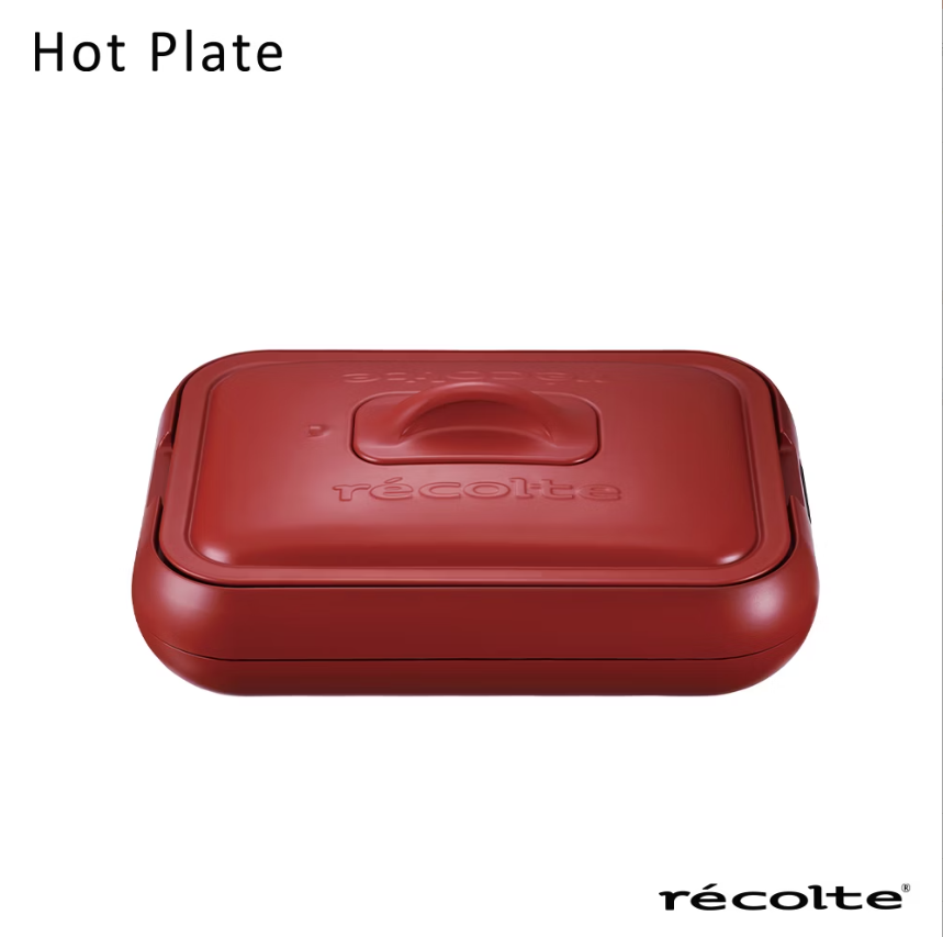recolte Hot Plate 電烤盤+陶瓷深鍋蒸盤+蒸籠超值組 RHP-1