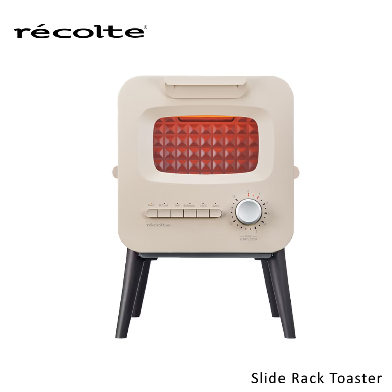 recolte Slide Rack Toaster 烤麵包機 經典烤箱 RSR-2