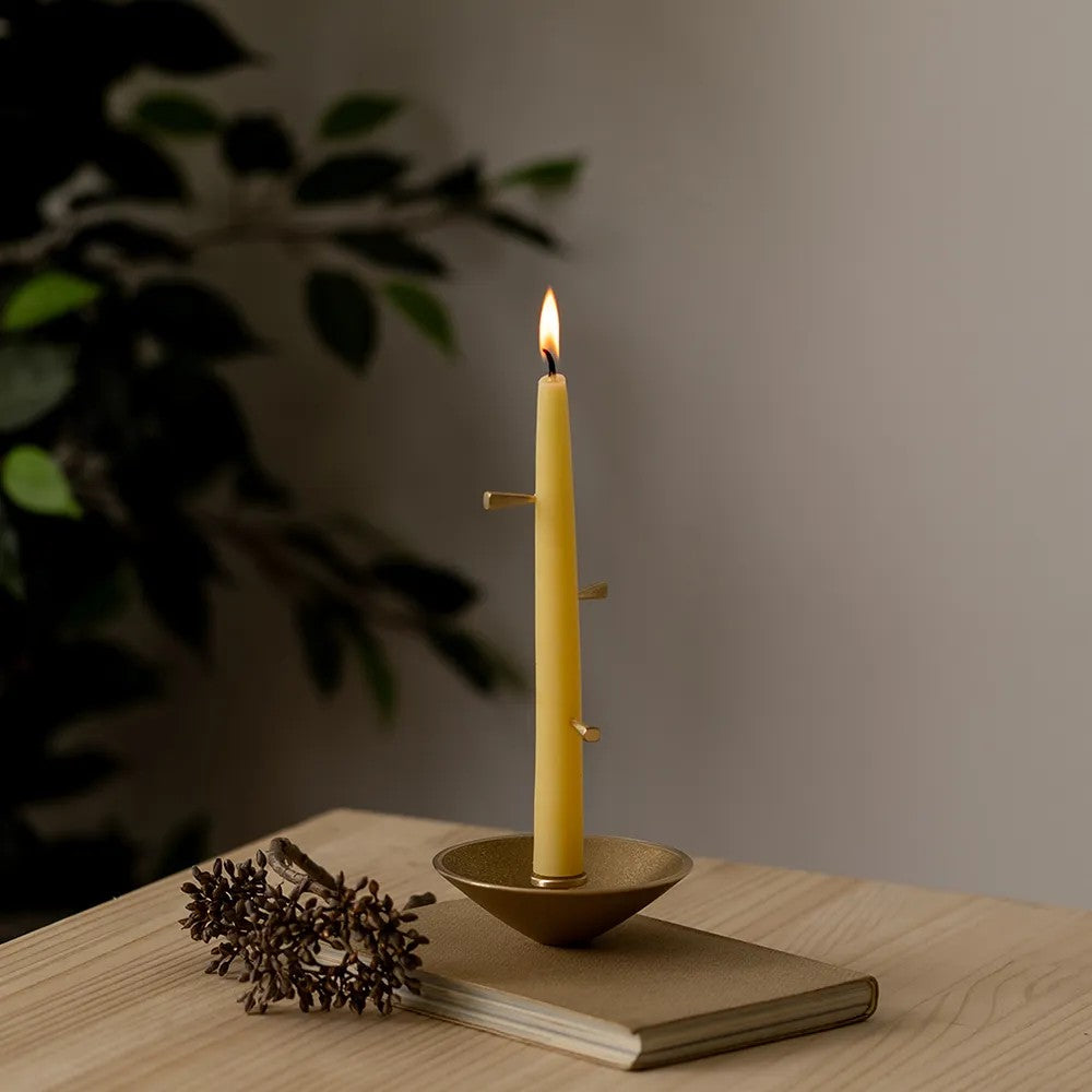 能作 NOUSAKU 時光流逝 黃銅燭台套組