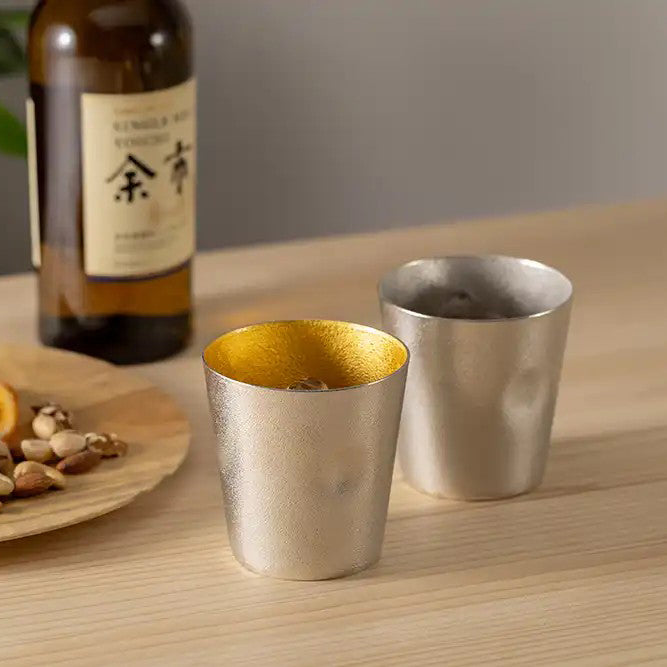 能作 NOUSAKU 純錫・金箔手感杯對杯禮盒