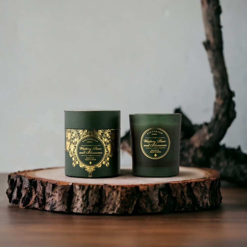 瑞典 VICTORIAN 感官圓盒蠟燭 梨與花香