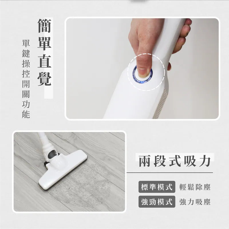 【KINYO】PureVac 純淨吸 ‧ 多功能無線無刷吸塵器 (KVC-034)