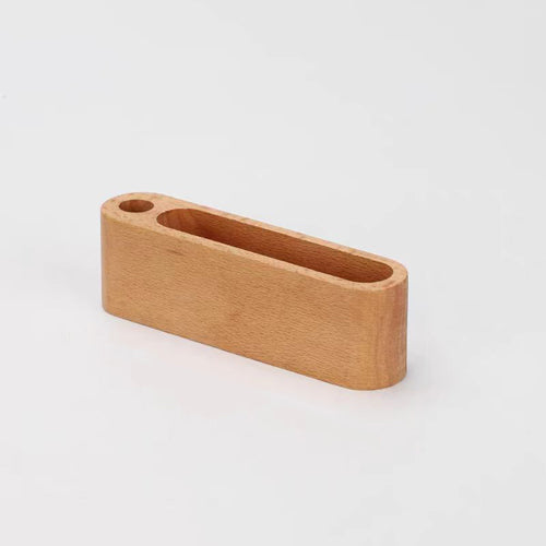 家居生活雜貨舖 實木筆插名片座