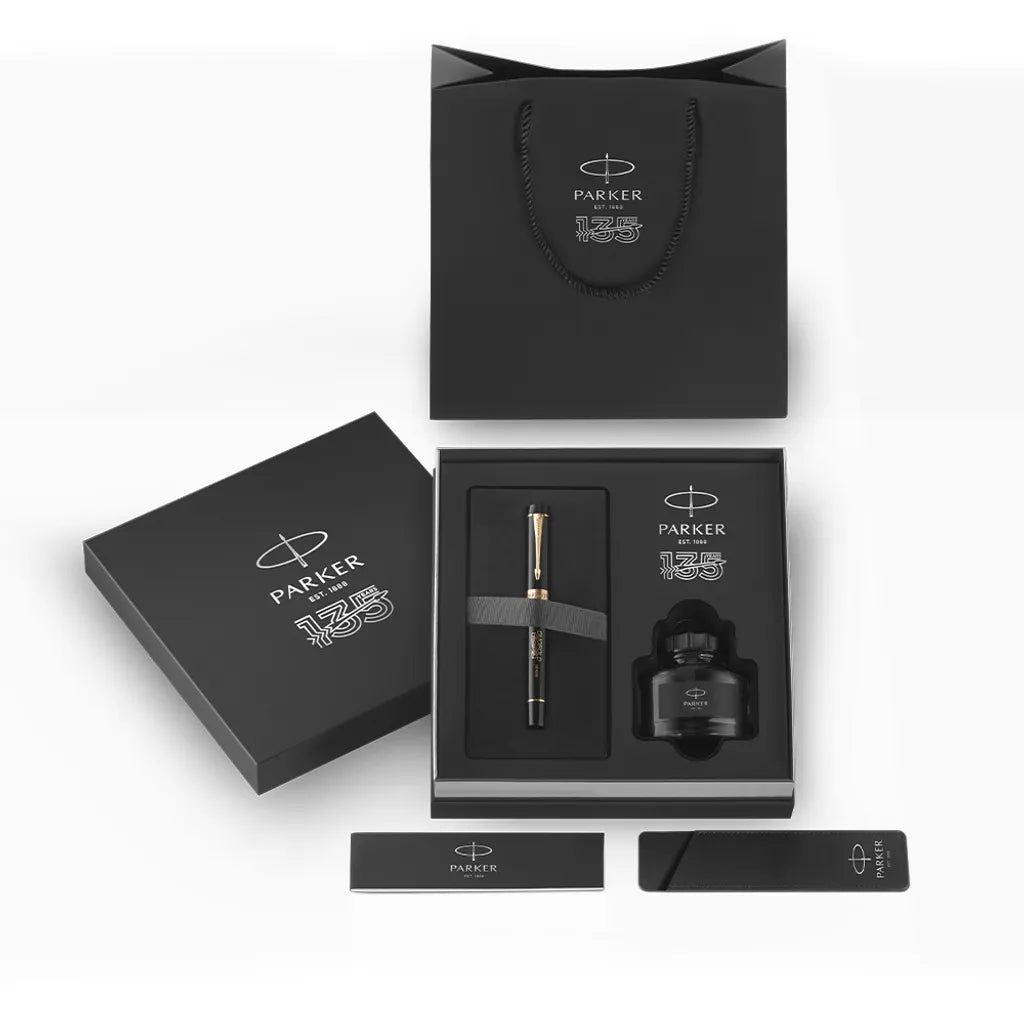 【可雷雕刻字】PARKER 派克 18K金 世紀系列 135週年大多福 紀念款 鋼筆