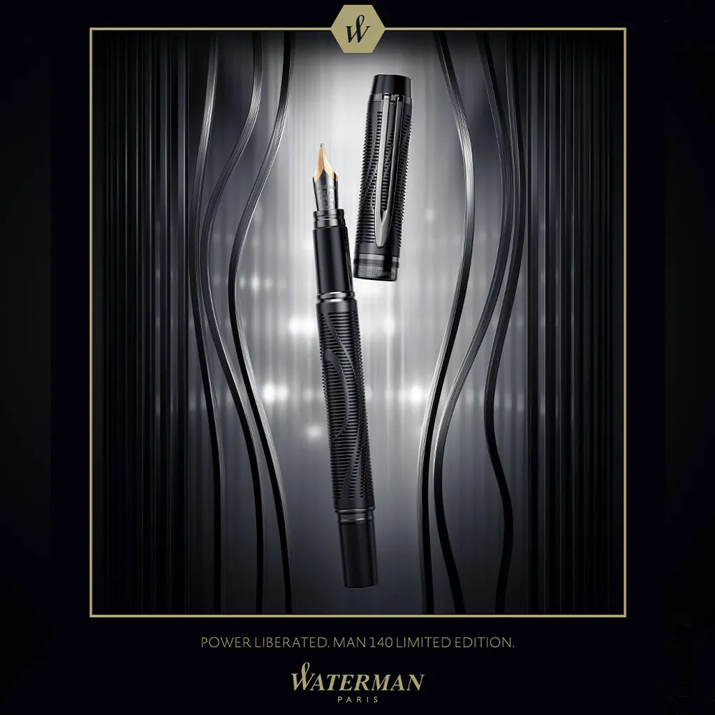 WATERMAN 威迪文 俊傑系列 Man 140 140週年 編號限量款 18K 紀念鋼筆禮盒