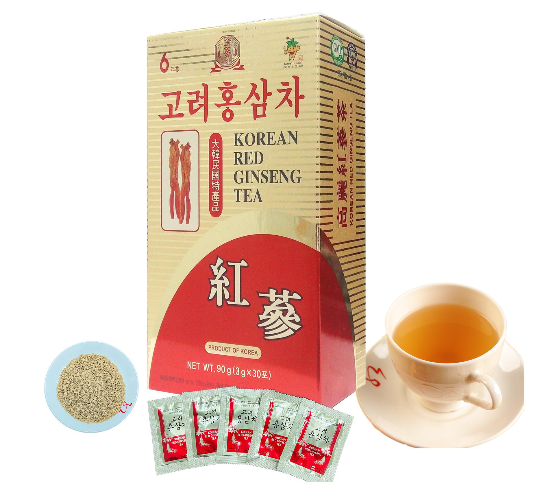金蔘 GINSENG  蔘雞湯年菜禮盒_蔘雞湯一隻+蔘芝王一盒+人蔘精華液一盒+紅蔘茶一盒+濃縮黑咖啡一盒