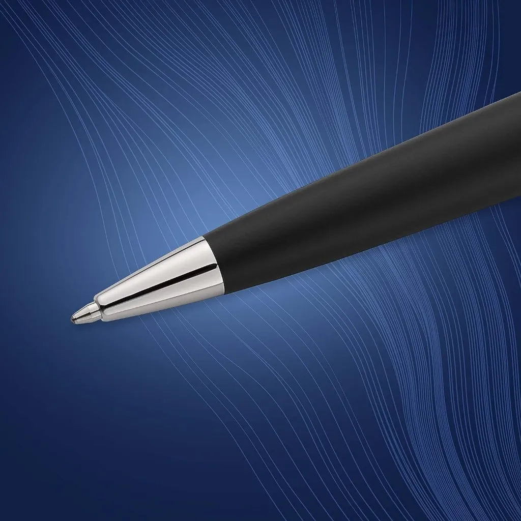 WATERMAN 威迪文 權威系列 霧黑白夾 原子筆