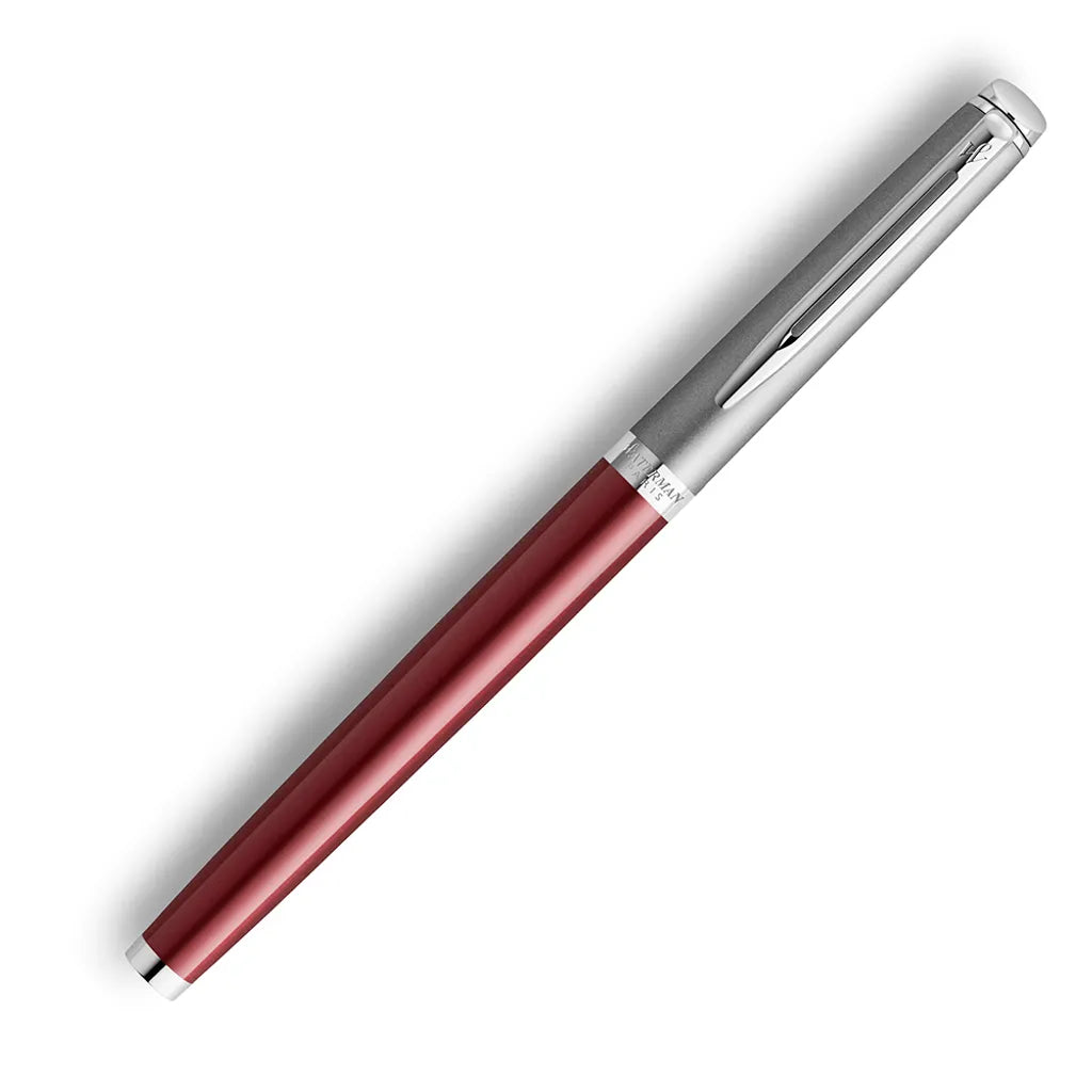 WATERMAN 威迪文 雋雅21系列 鋼蓋紅桿 F尖 鋼筆