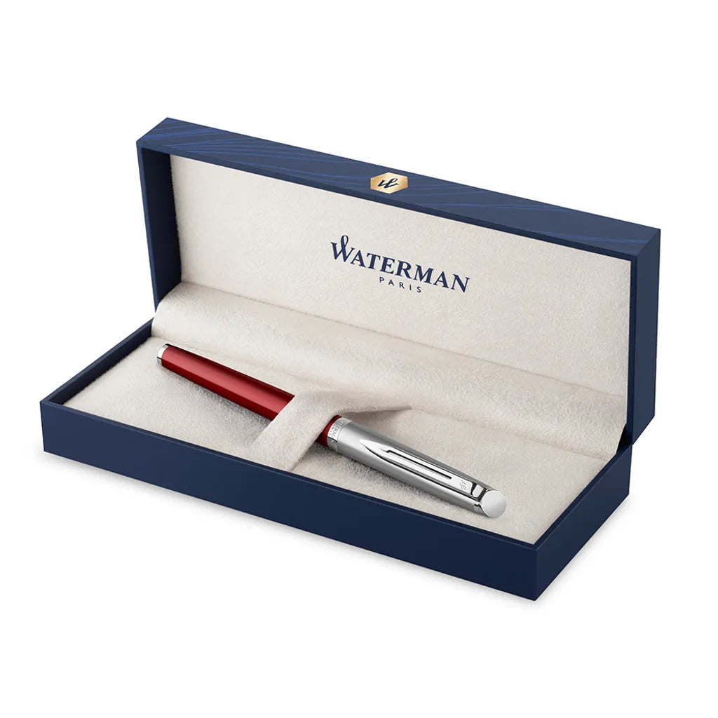 WATERMAN 威迪文 雋雅21系列 鋼蓋紅桿 F尖 鋼筆