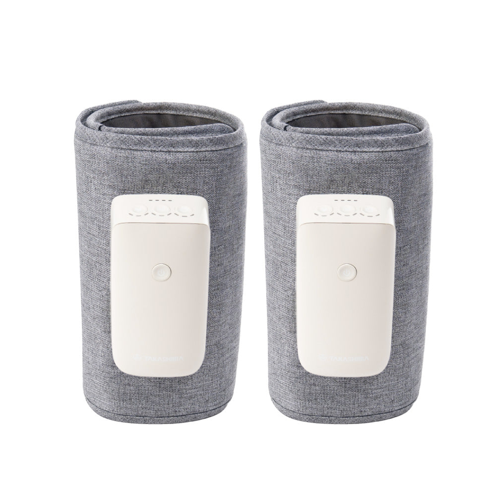 TAKASIMA 高島 氣pupu氣壓按摩器 M-301 | 晨霧灰2入